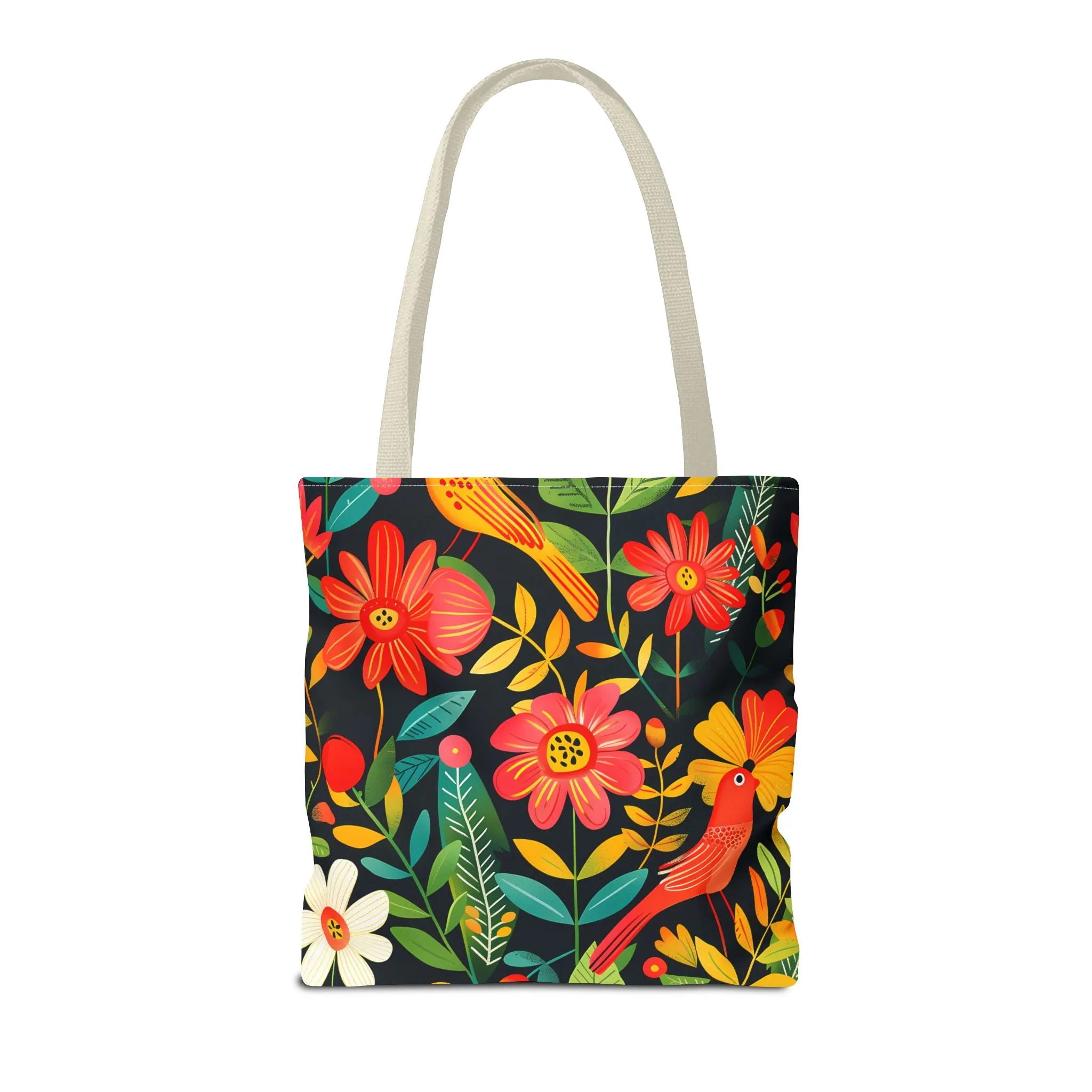 Blooming Bird Wonderland Tote Bag - Fly into Fun with Blooming Bird Wonderland! Available in 3 sizes.