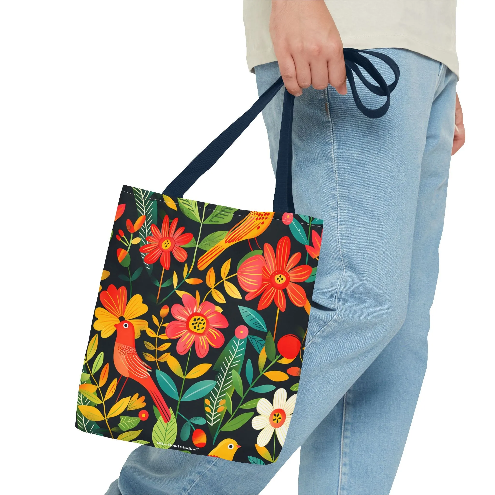 Blooming Bird Wonderland Tote Bag - Fly into Fun with Blooming Bird Wonderland! Available in 3 sizes.