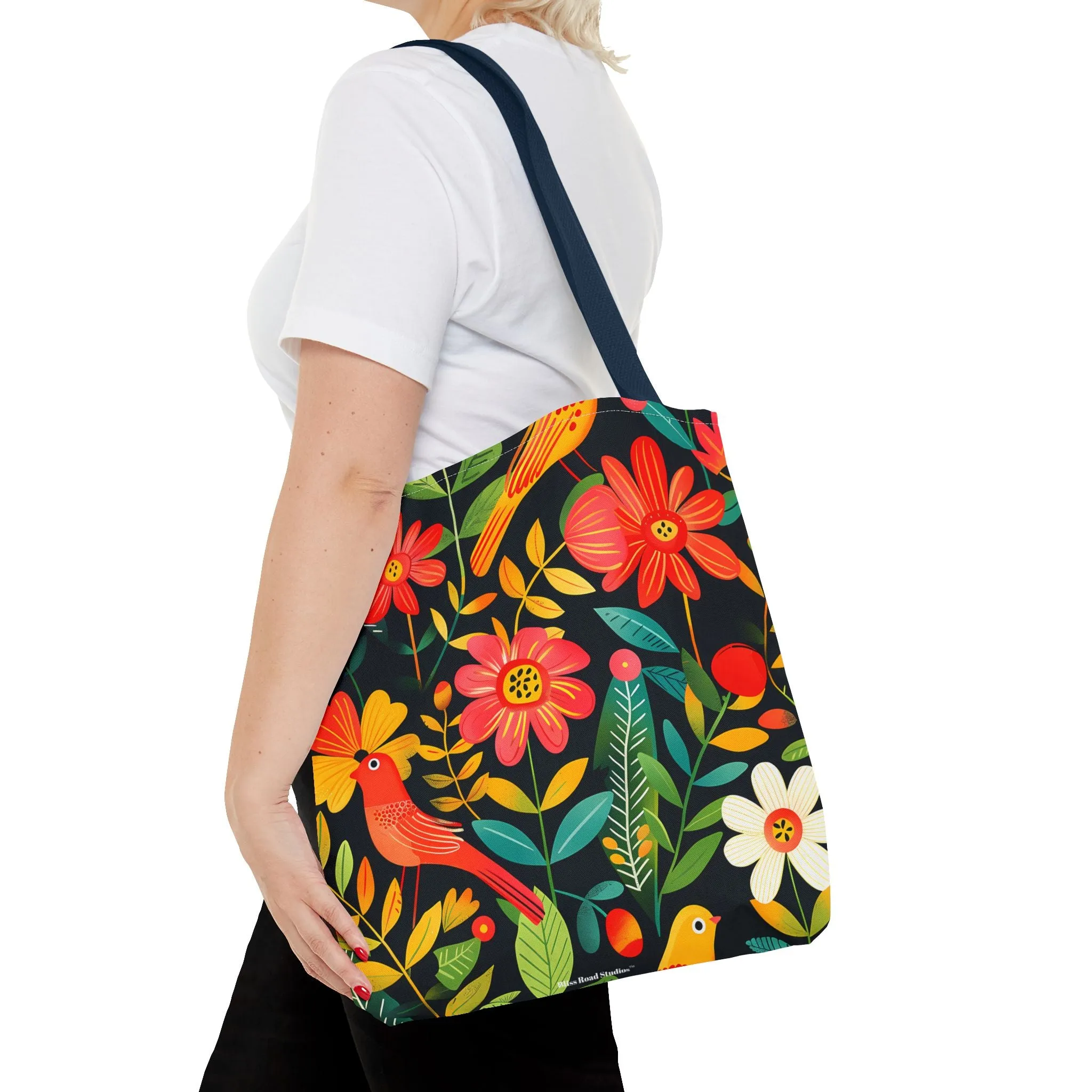 Blooming Bird Wonderland Tote Bag - Fly into Fun with Blooming Bird Wonderland! Available in 3 sizes.
