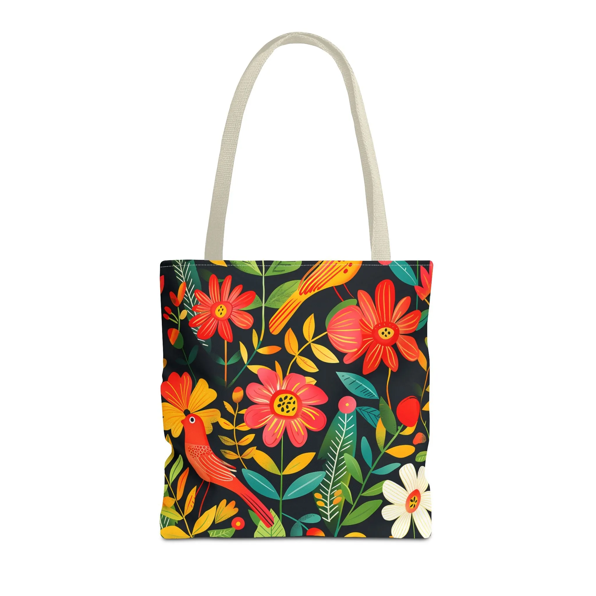 Blooming Bird Wonderland Tote Bag - Fly into Fun with Blooming Bird Wonderland! Available in 3 sizes.