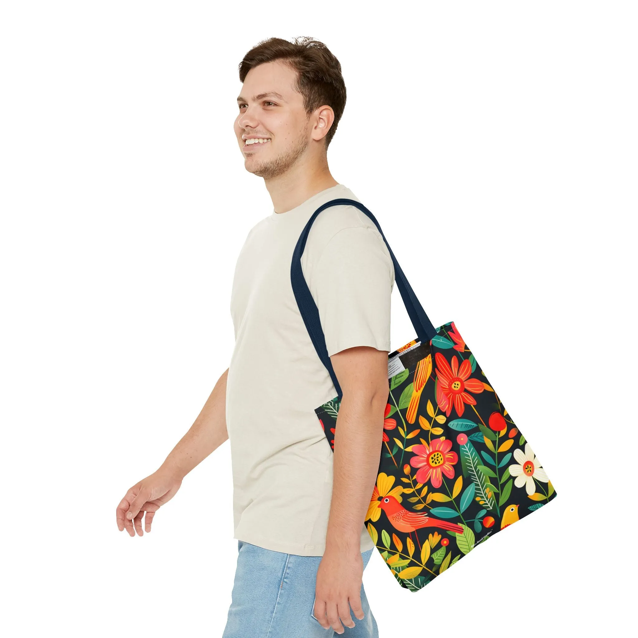 Blooming Bird Wonderland Tote Bag - Fly into Fun with Blooming Bird Wonderland! Available in 3 sizes.