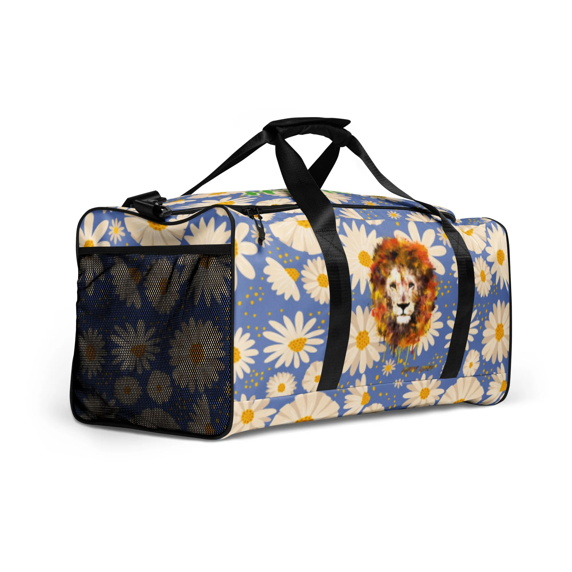 Blue Daisies Duffle Bag - OG Hippie Chick