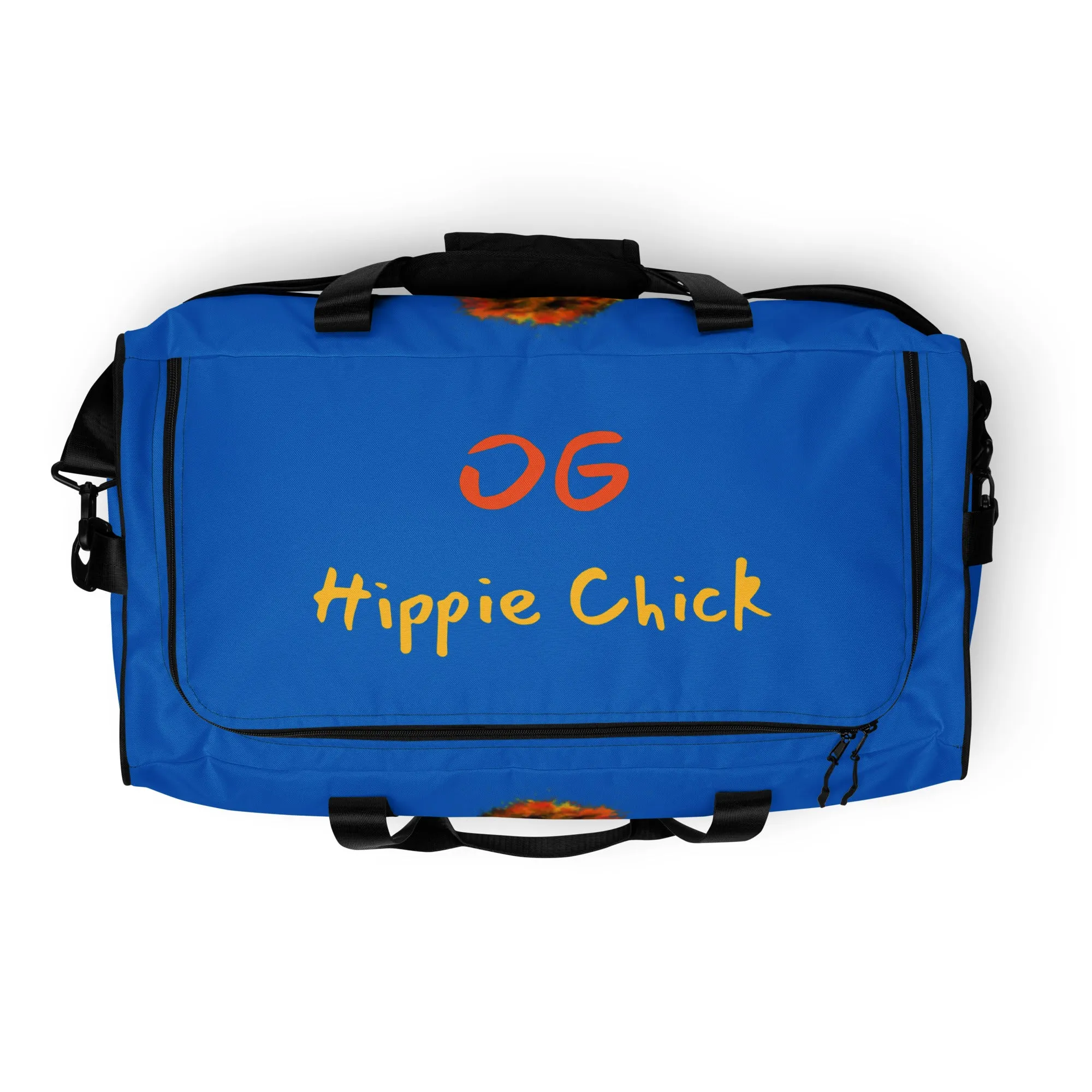 Blue Duffle Bag - OG Hippie Chick