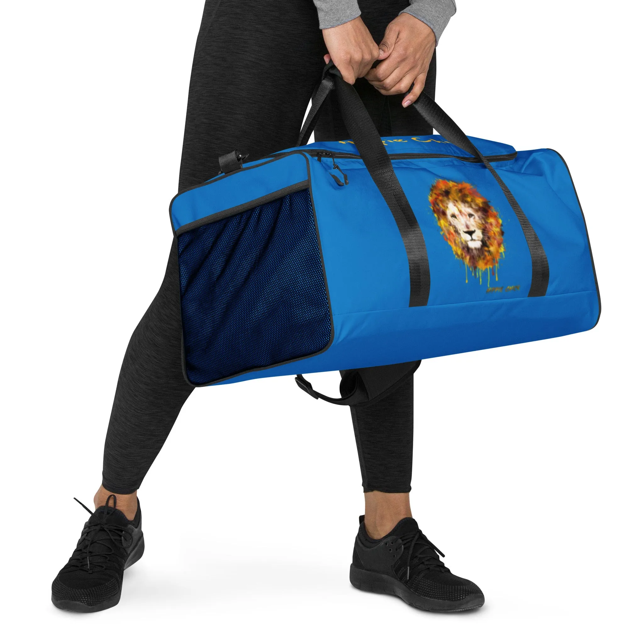 Blue Duffle Bag - OG Hippie Chick