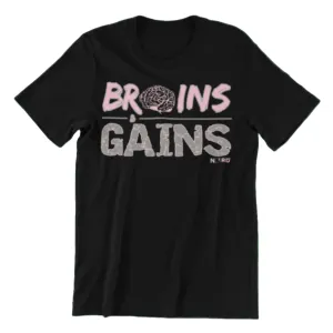 Brains & Gains Tee