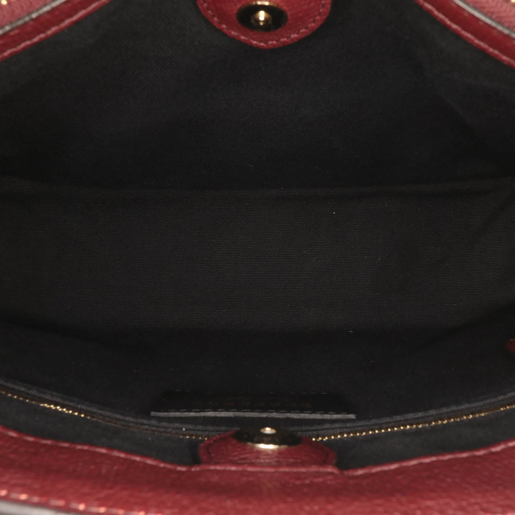 Burberry Medium Leather and House Check Banner Satchel