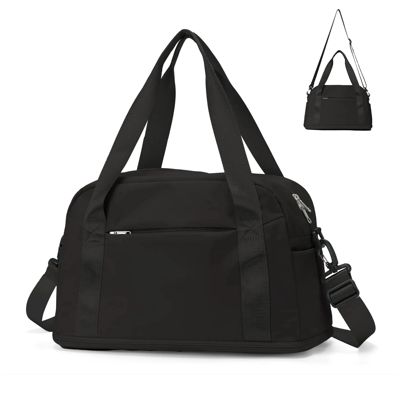 Cabin Bag 40x20x25  Large Maximum Hand Luggage for Men and Women | Expandable Sports Tote Weekender Travel Duffel Bag