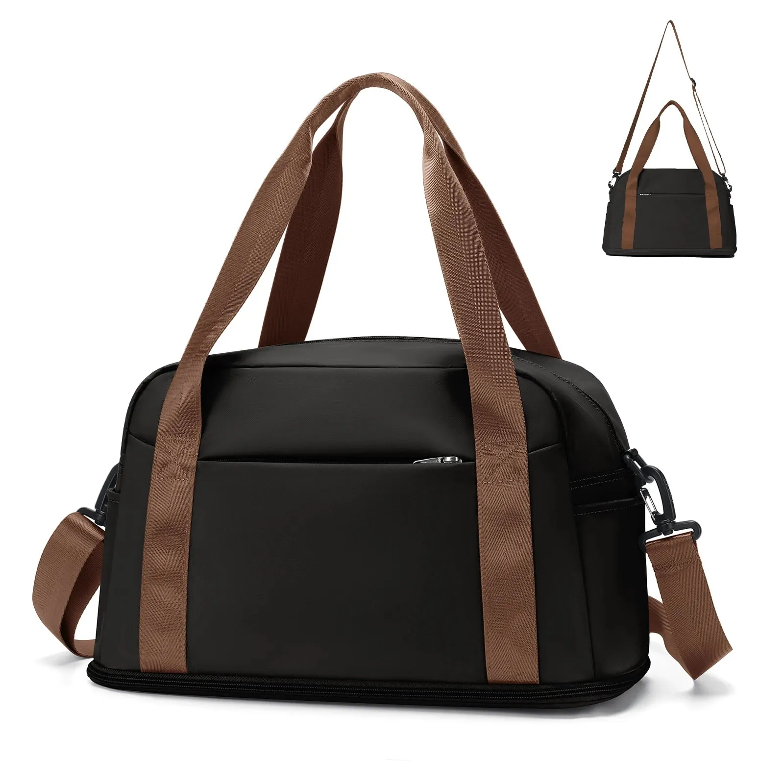 Cabin Bag 40x20x25  Large Maximum Hand Luggage for Men and Women | Expandable Sports Tote Weekender Travel Duffel Bag