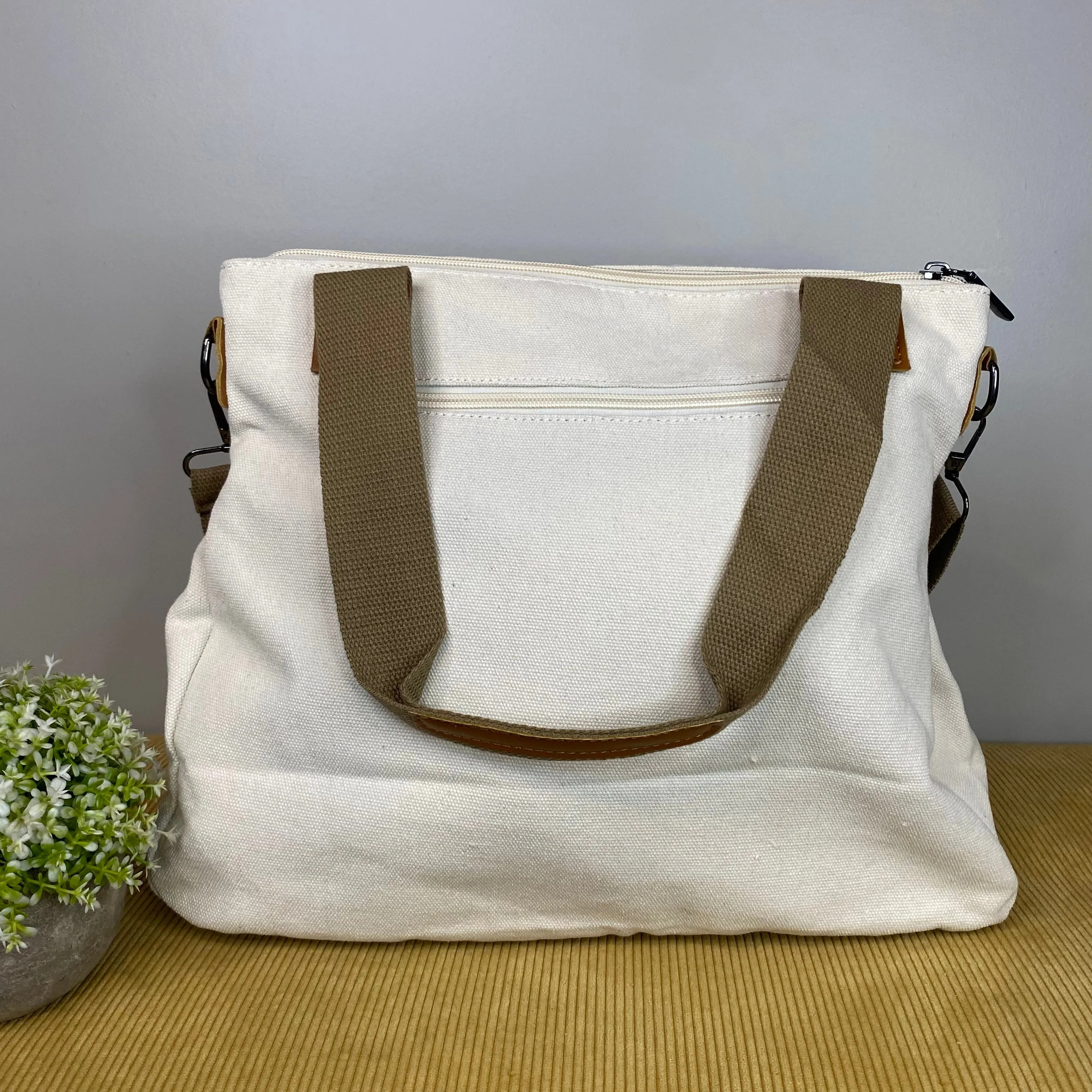 Caitlin - Canvas Satchel