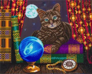 CAK-XLED17 "Fortune Teller" Framed LED Crystal Art Kit - 40 x 50