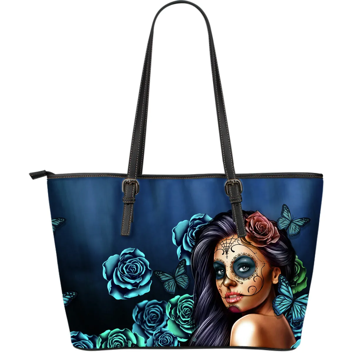 Calavera Large Eco Leather Tote Bag