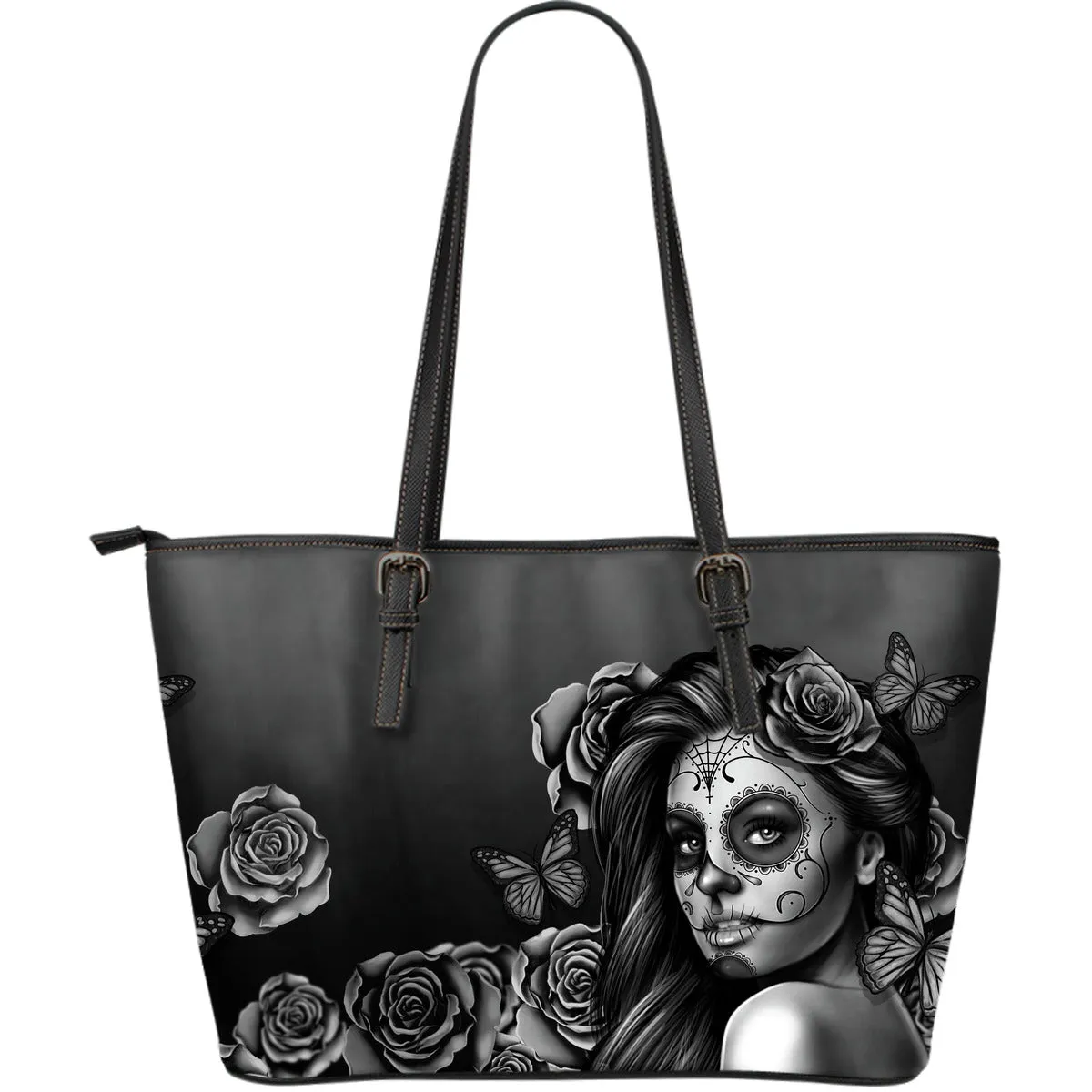 Calavera Large Eco Leather Tote Bag