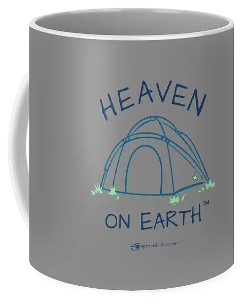 Camping/tent Heaven On Earth - Mug