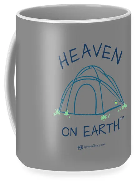 Camping/tent Heaven On Earth - Mug