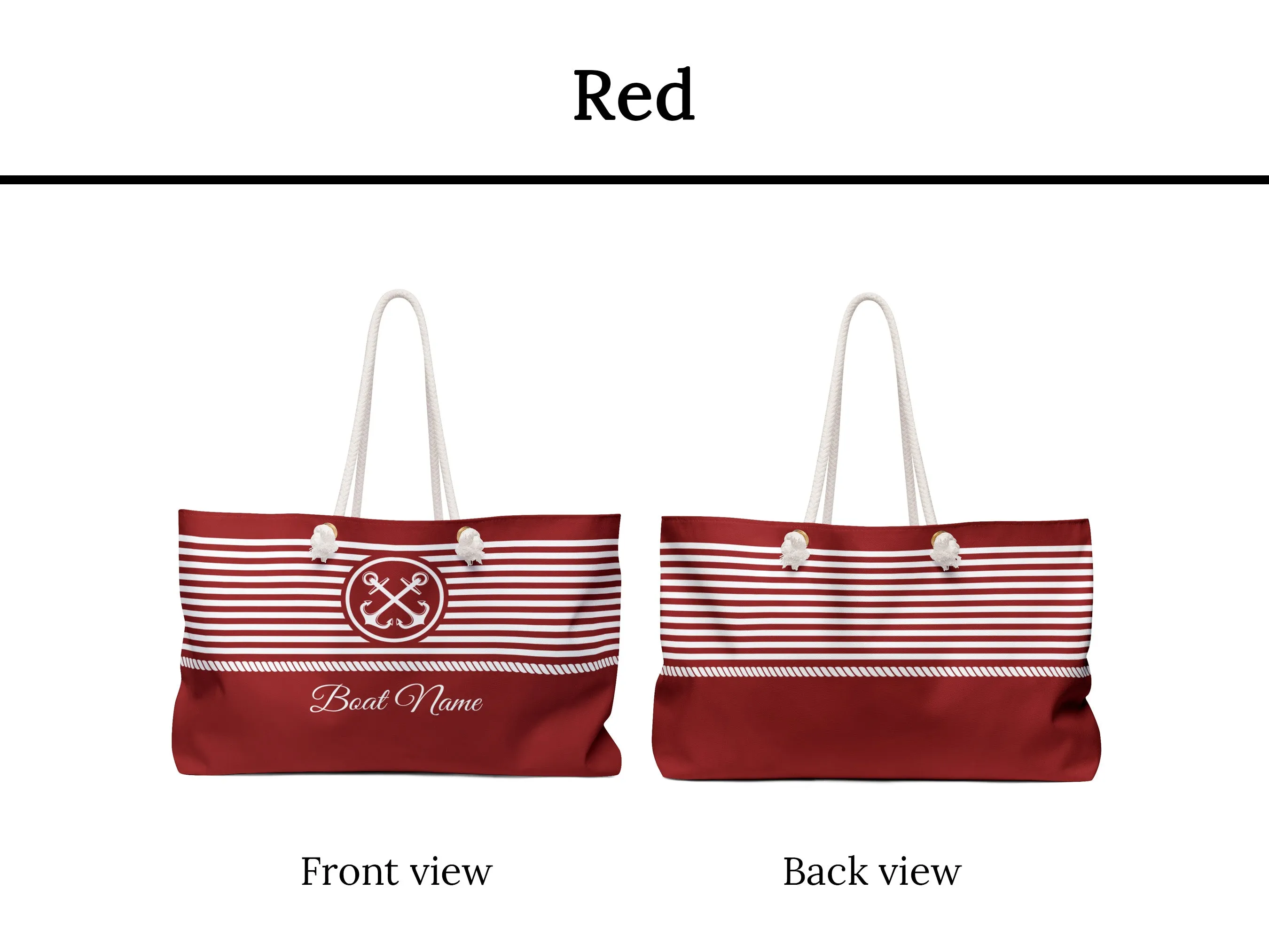 Canvas Boat Bag | Upwind Design