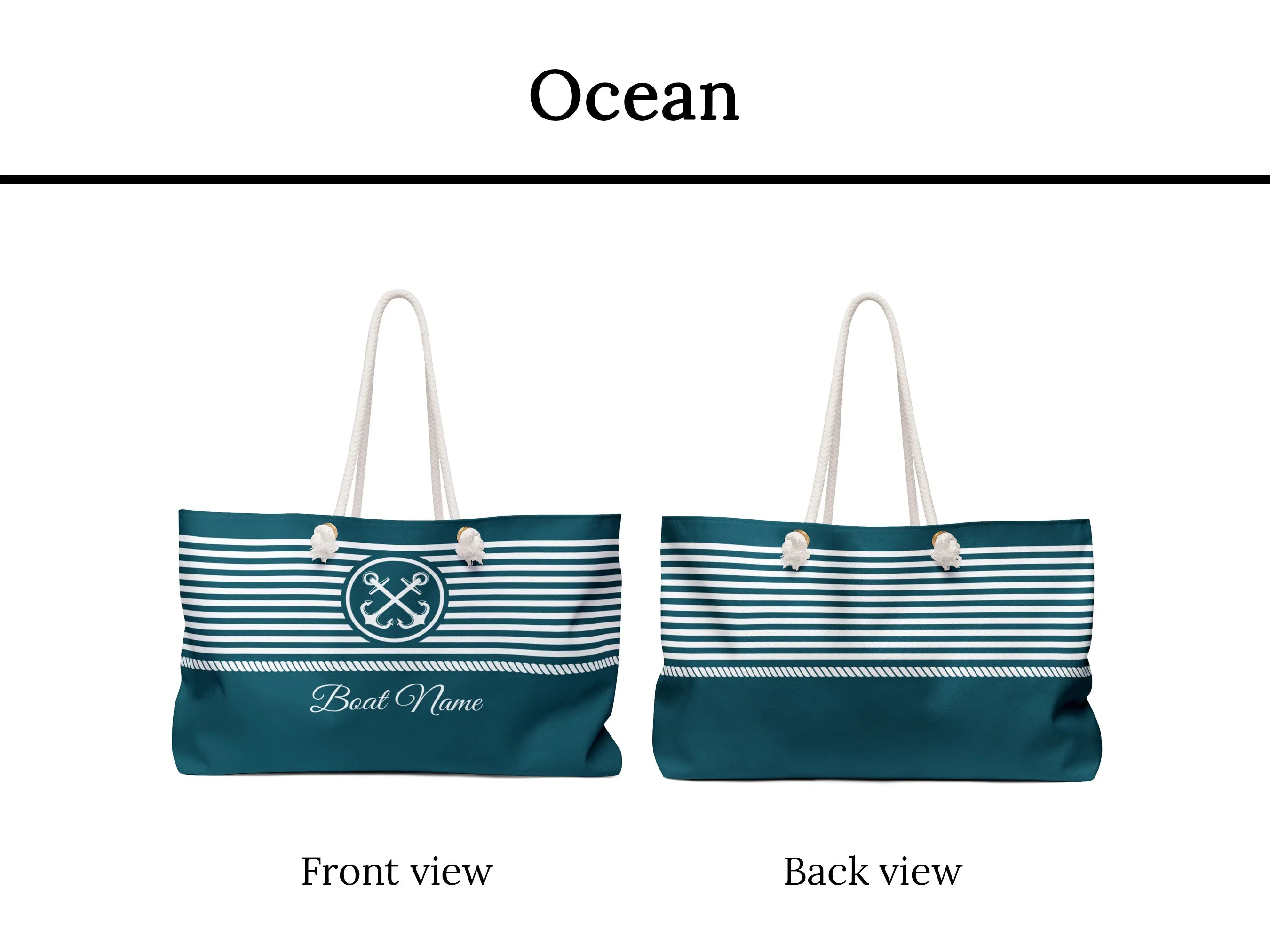 Canvas Boat Bag | Upwind Design
