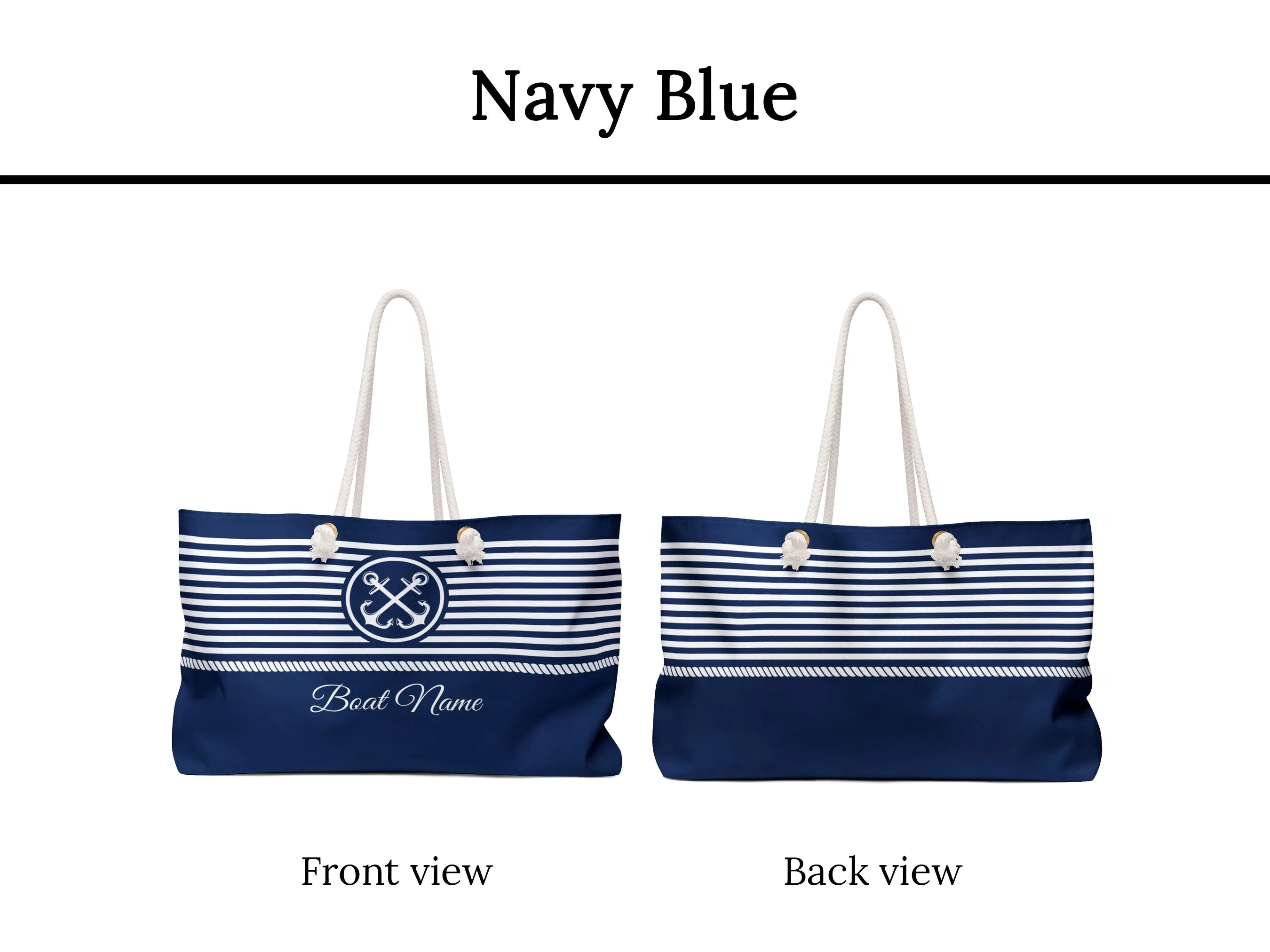 Canvas Boat Bag | Upwind Design