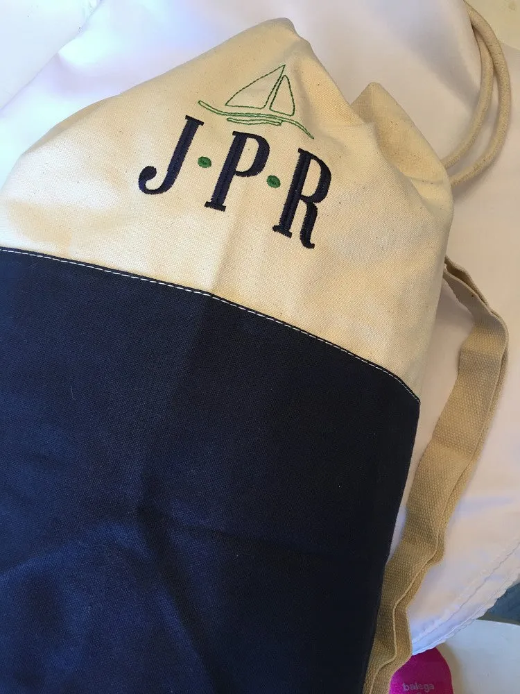 CANVAS LAUNDRY BAG