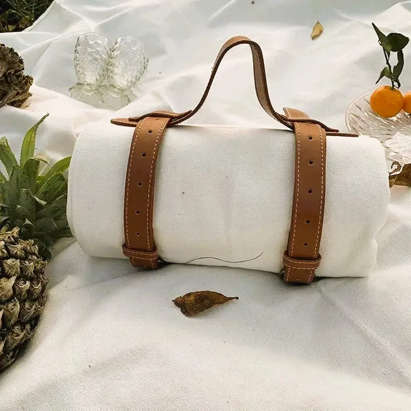 Canvas Picnic Rug - Brown
