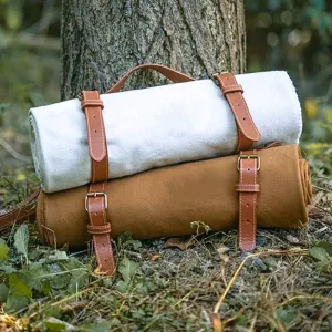 Canvas Picnic Rug - Brown