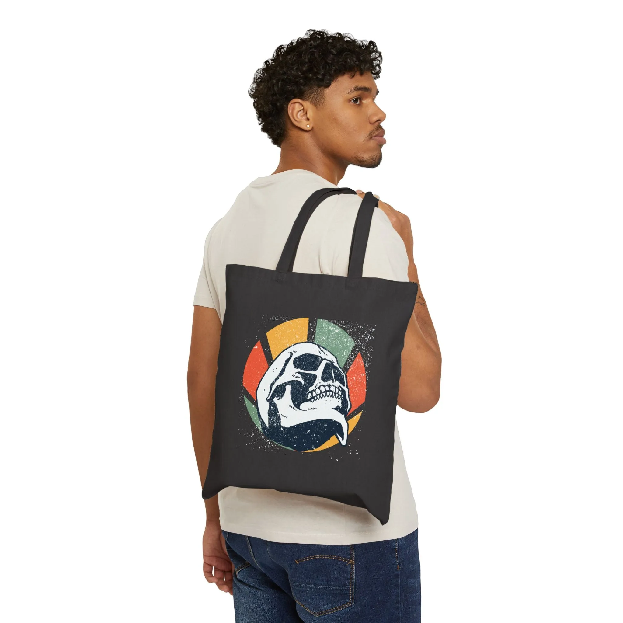 Canvas Tote Bag -Skull