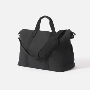 CANVAS WEEKENDER BAG - BLACK