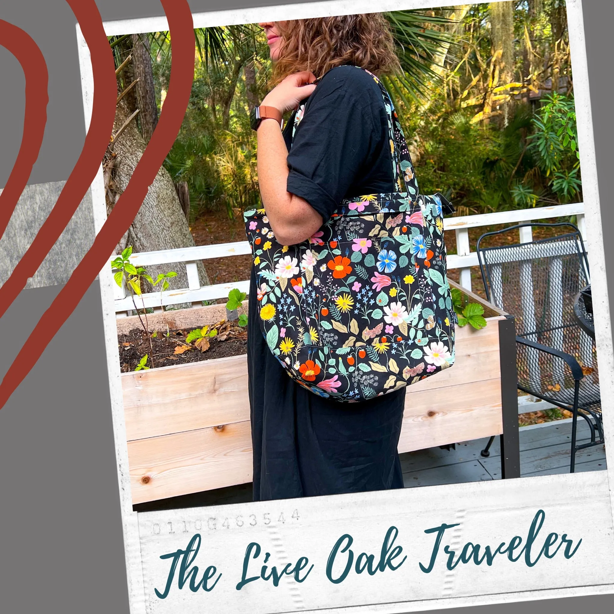 *Canyon Springs*- Signature Zippered Knitting Project Bag
