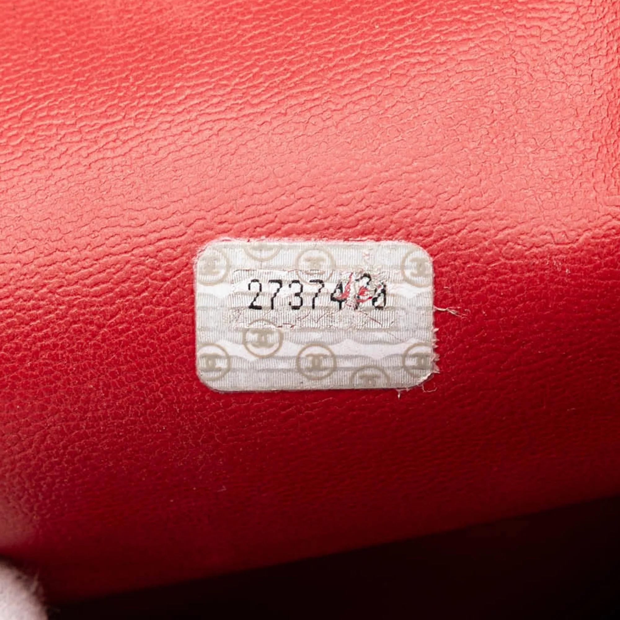 CC Lambskin Chain Tote