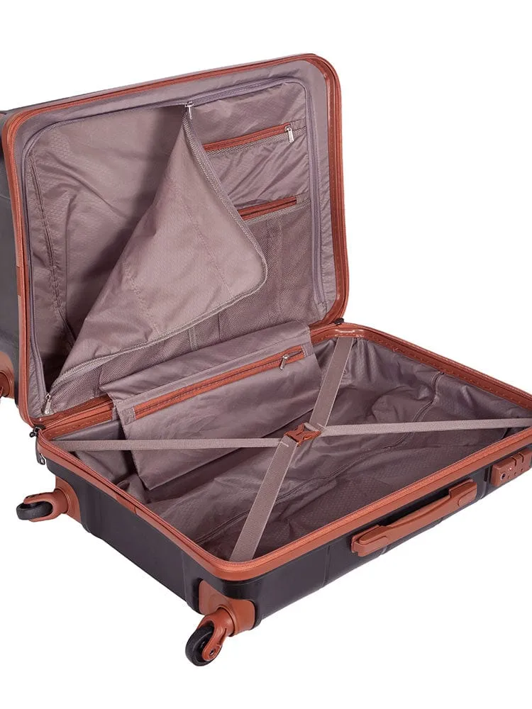 Cellini Spinn Cabin Trolley Case Black/Tan