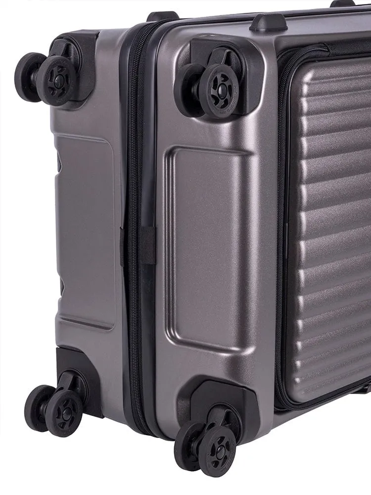 Cellini Tri Pak Medium 4 Wheel Trolley Case Includes 1 Large & Medium Packing Cubes 110652