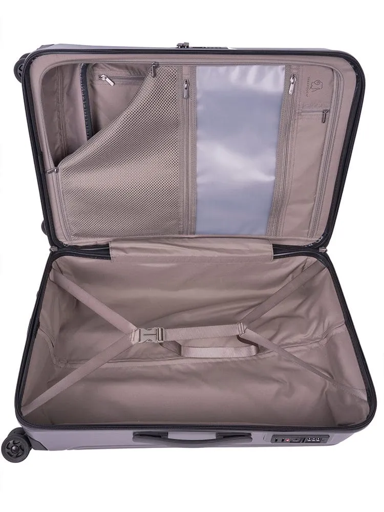 Cellini Tri Pak Medium 4 Wheel Trolley Case Includes 1 Large & Medium Packing Cubes 110652