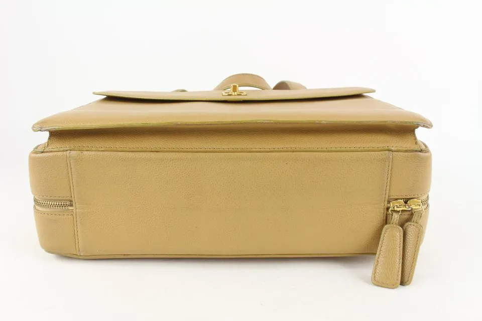 Chanel Beige Caviar Vanity Tote Bag GHW 115c11