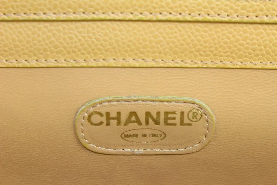 Chanel Beige Caviar Vanity Tote Bag GHW 115c11