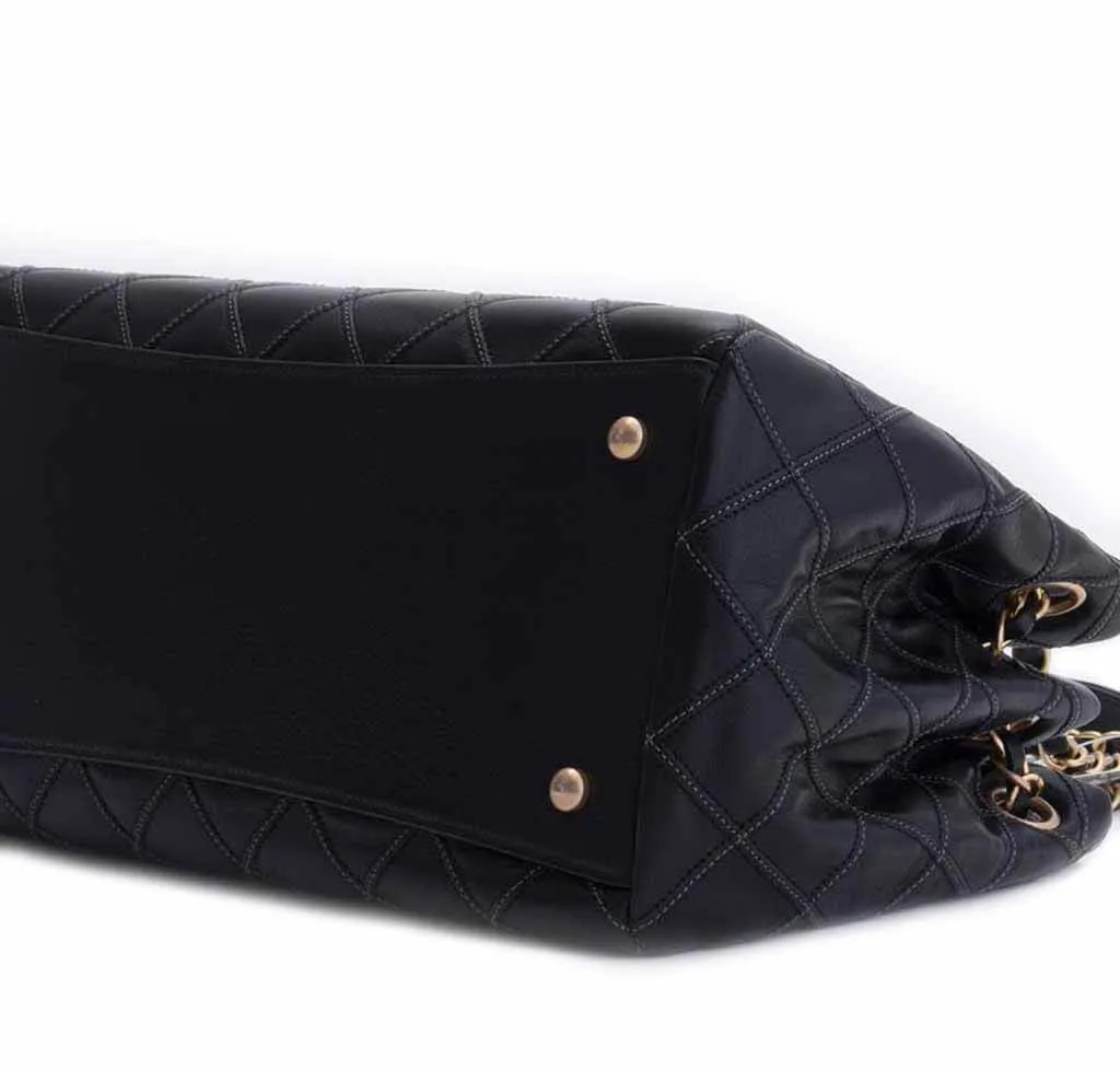 Chanel Sac Accordion Bag Black
