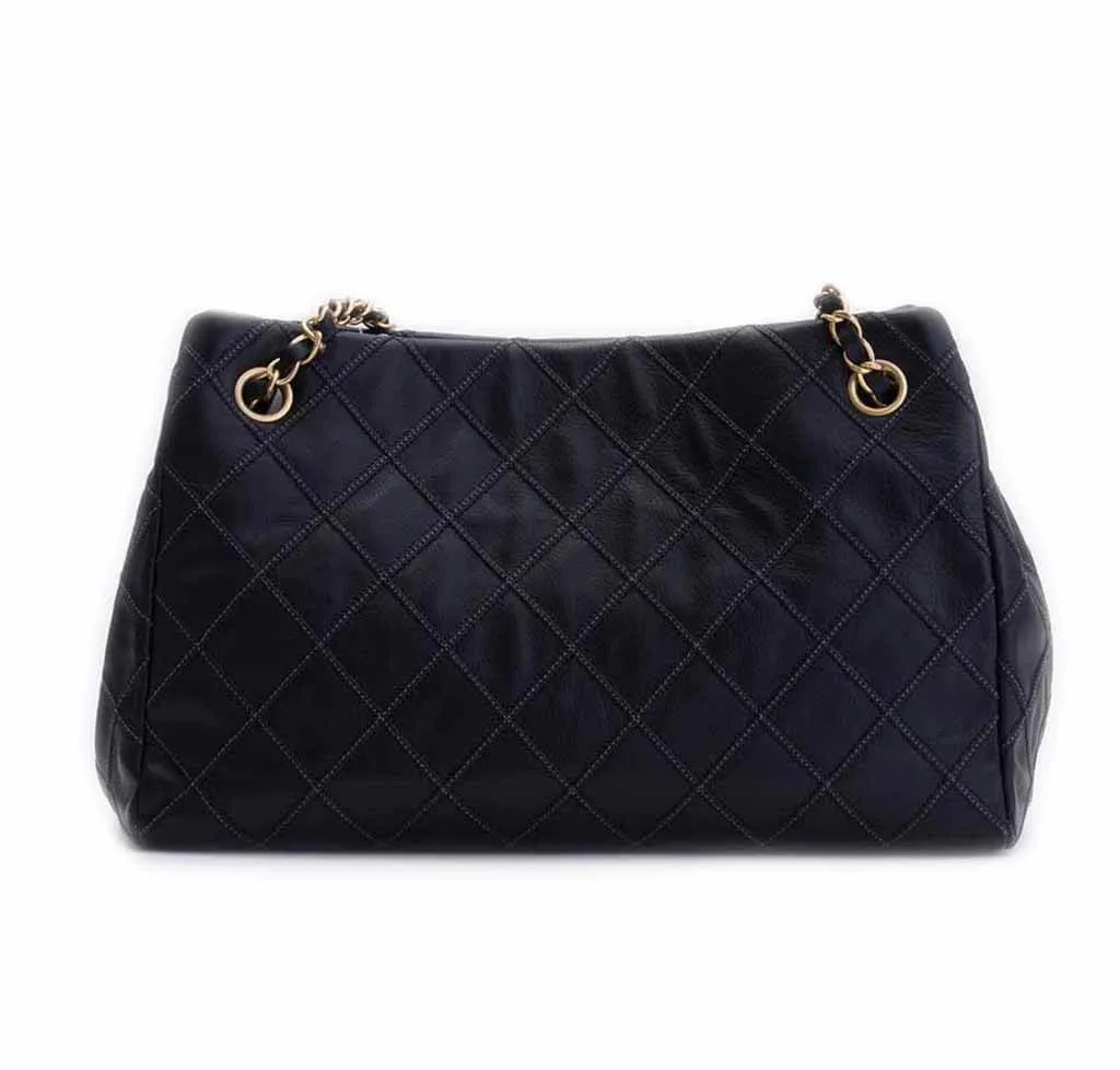 Chanel Sac Accordion Bag Black