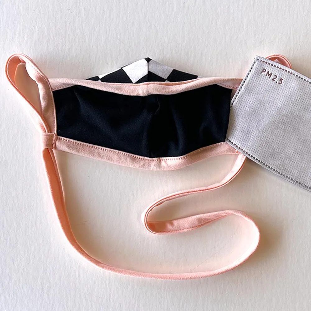 Checker w/ Pocket Infinity | Peach