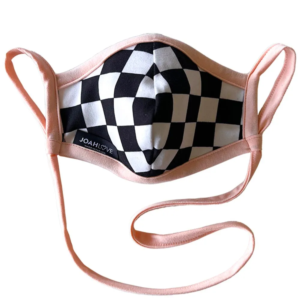Checker w/ Pocket Infinity | Peach