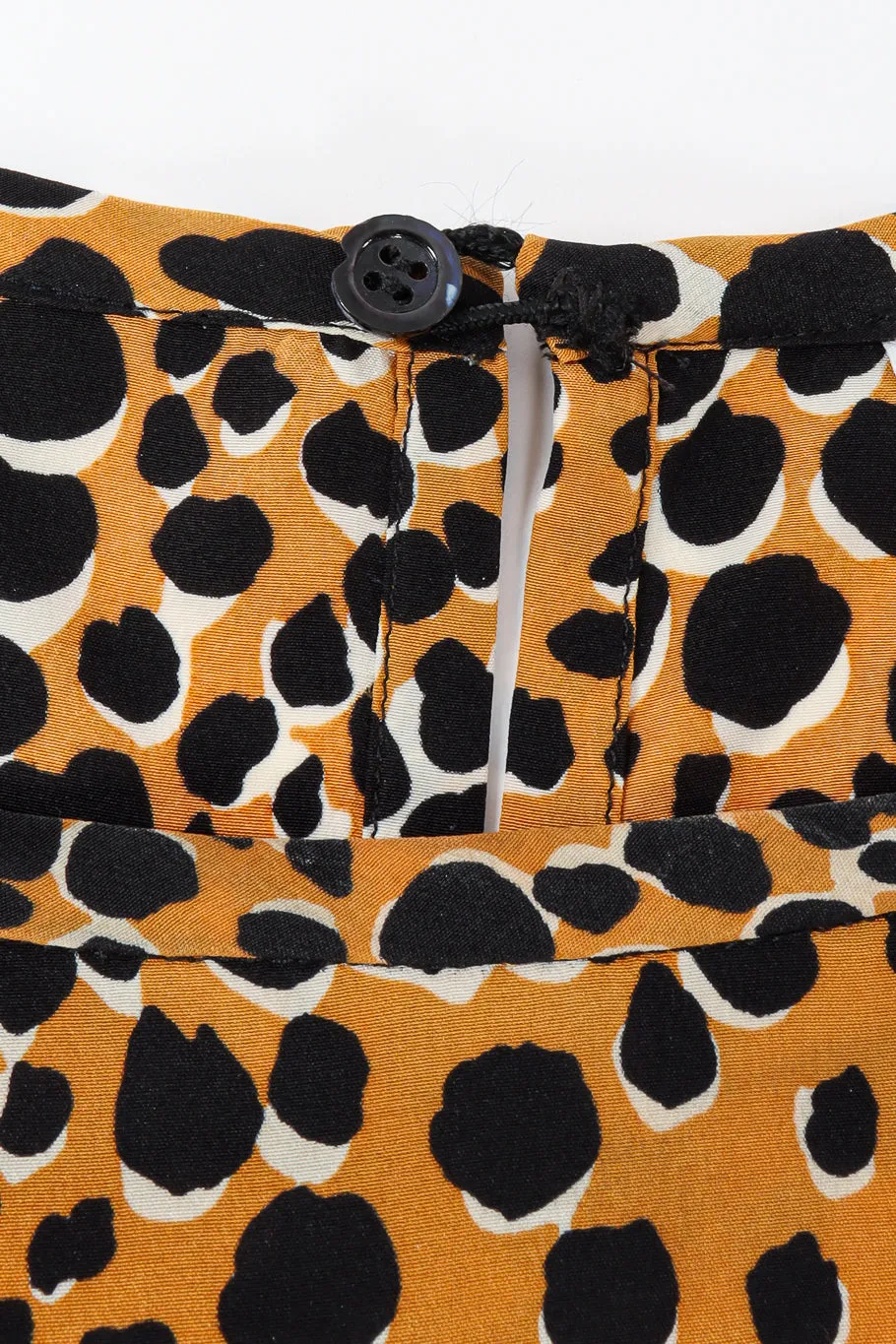 Cheetah Print Silk Top