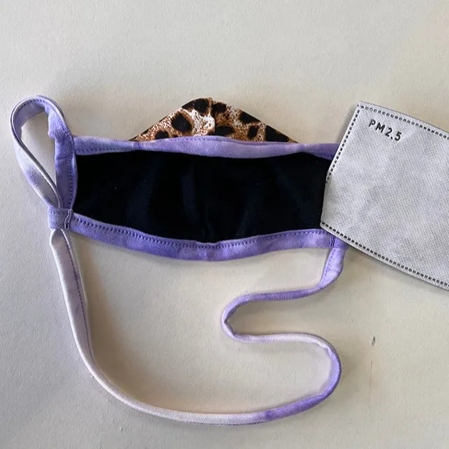 Cheetah w/ Pocket Infinity | Grape Tie Dye