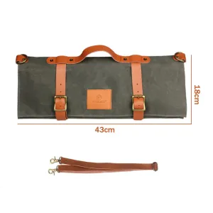 Chef Knife Bag (10 pockets) Canvas