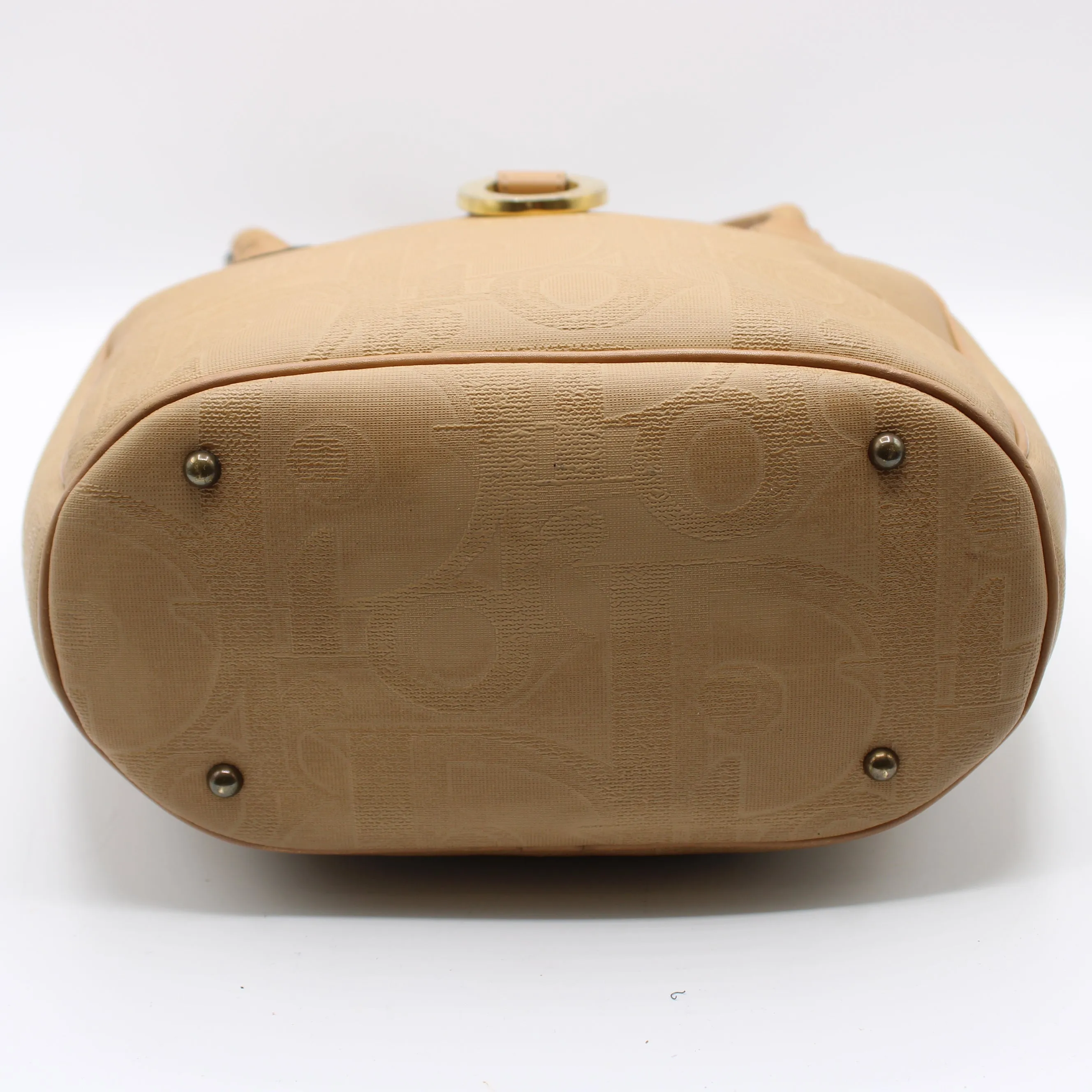 Christian Dior Tan Leather Diorissimo Tote Bag