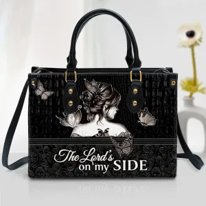 Christianartbag Handbag, The Lord‘s On My Side Butterfly, Personalized Gifts, Gifts for Women, Christmas Gift.