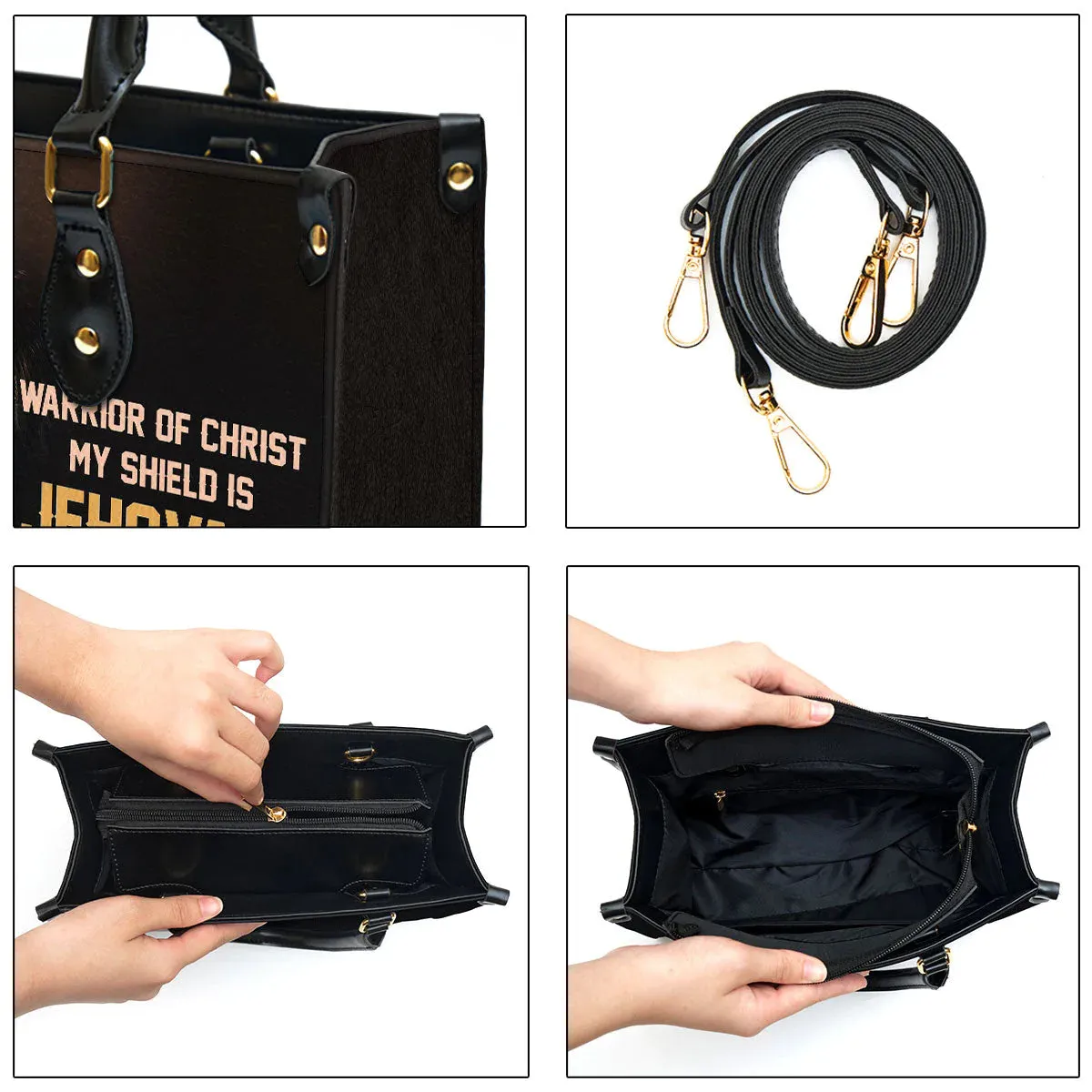 Christianartbag Handbag, Warrior Of Christ Beautiful, Personalized Gifts, Gifts for Women, Christmas Gift.