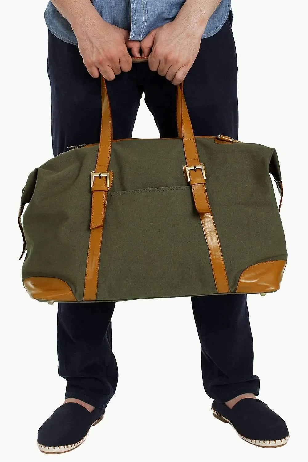 Contemporary Canvas Duffle Bag