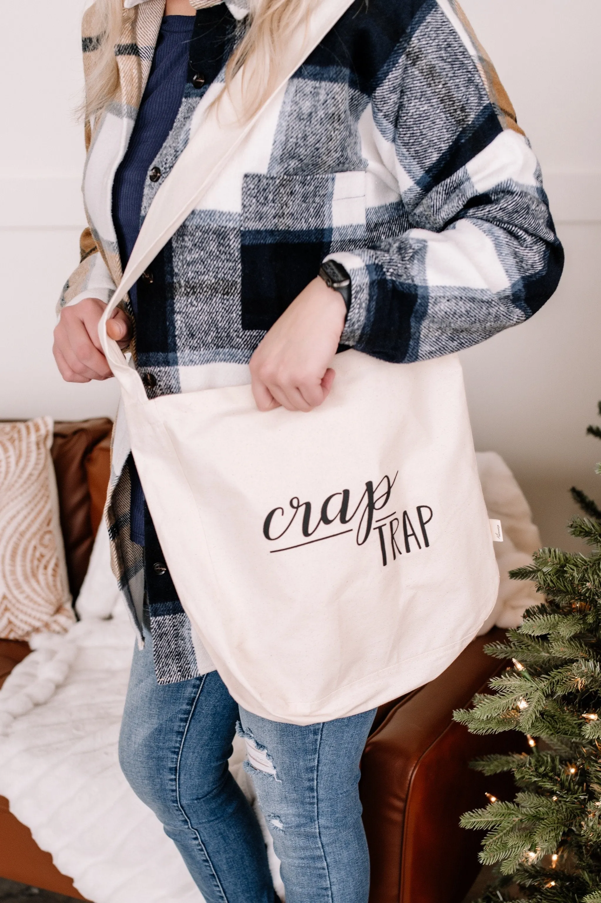 Crap Trap Canvas Tote