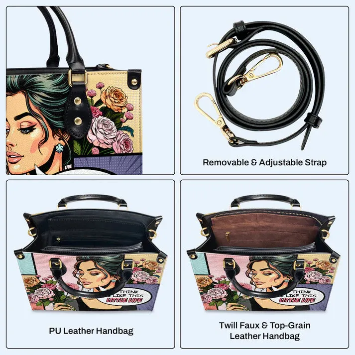Customizable Comic Art Leather Handbag – CHRISTIANARTBAG - CABLTHB01020424.