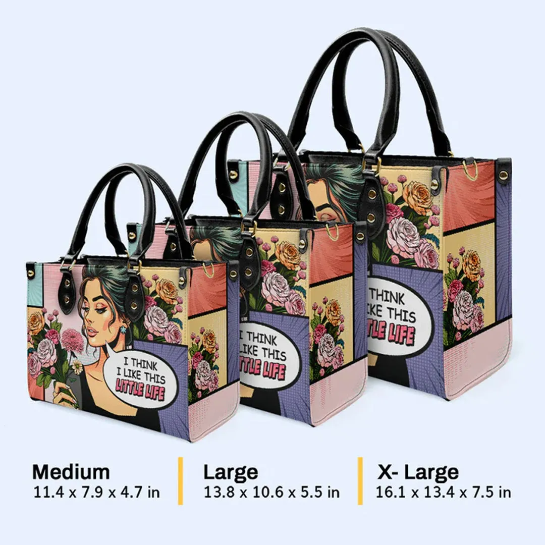 Customizable Comic Art Leather Handbag – CHRISTIANARTBAG - CABLTHB01020424.
