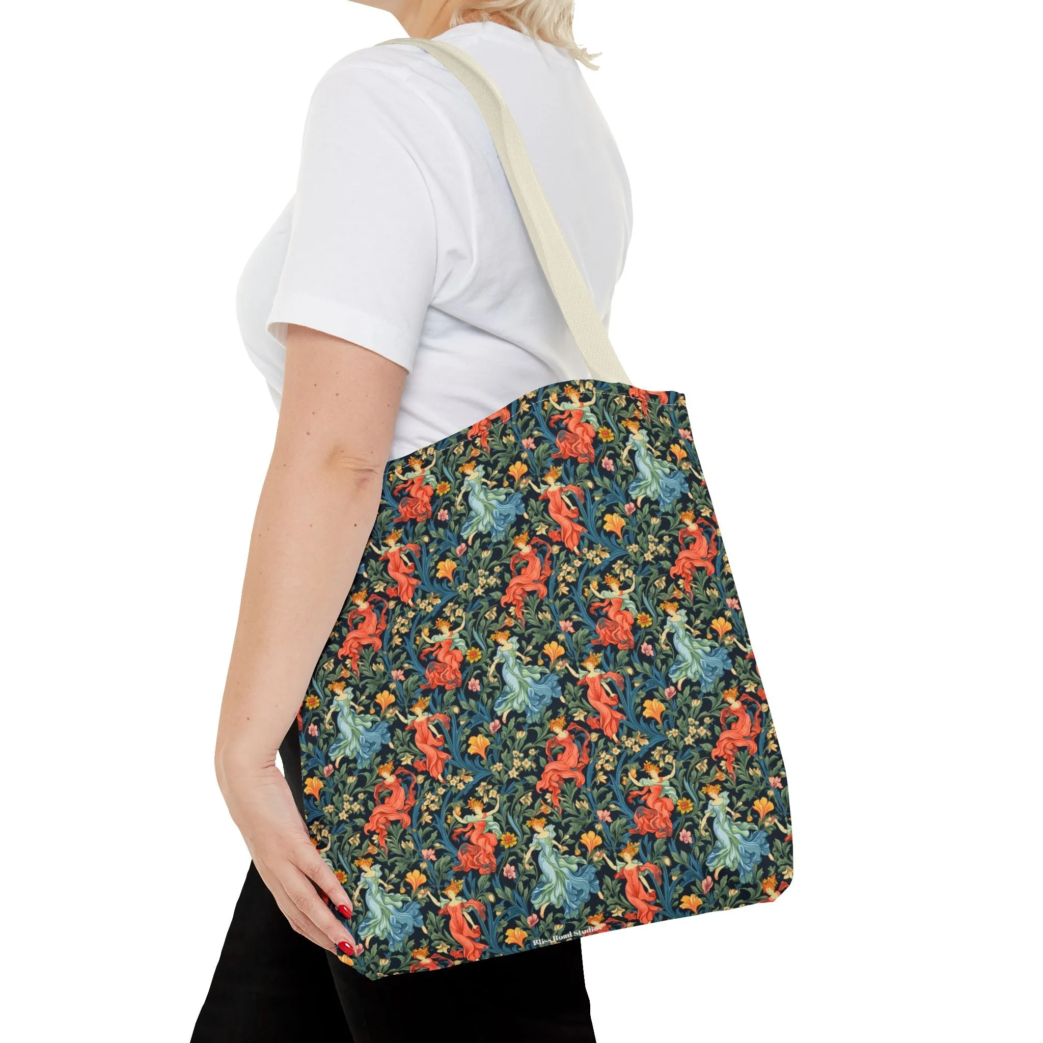 Dance of the Goddesses Tote Bag - Grace, Beauty, and a Touch of Magic in Every Step! Available in 3 sizes.
