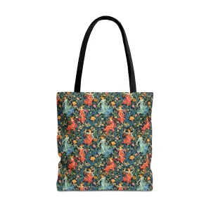 Dance of the Goddesses Tote Bag - Grace, Beauty, and a Touch of Magic in Every Step! Available in 3 sizes.