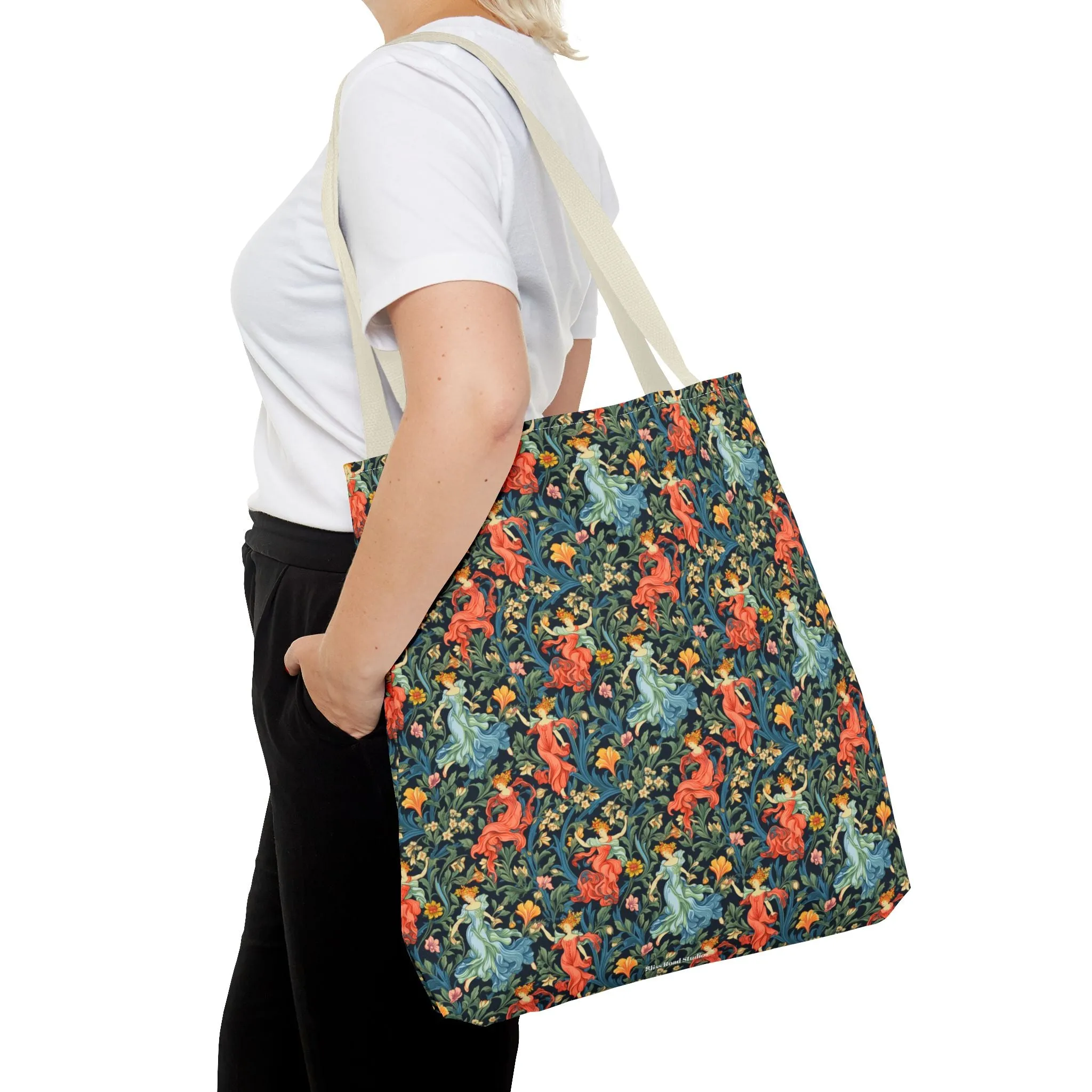 Dance of the Goddesses Tote Bag - Grace, Beauty, and a Touch of Magic in Every Step! Available in 3 sizes.